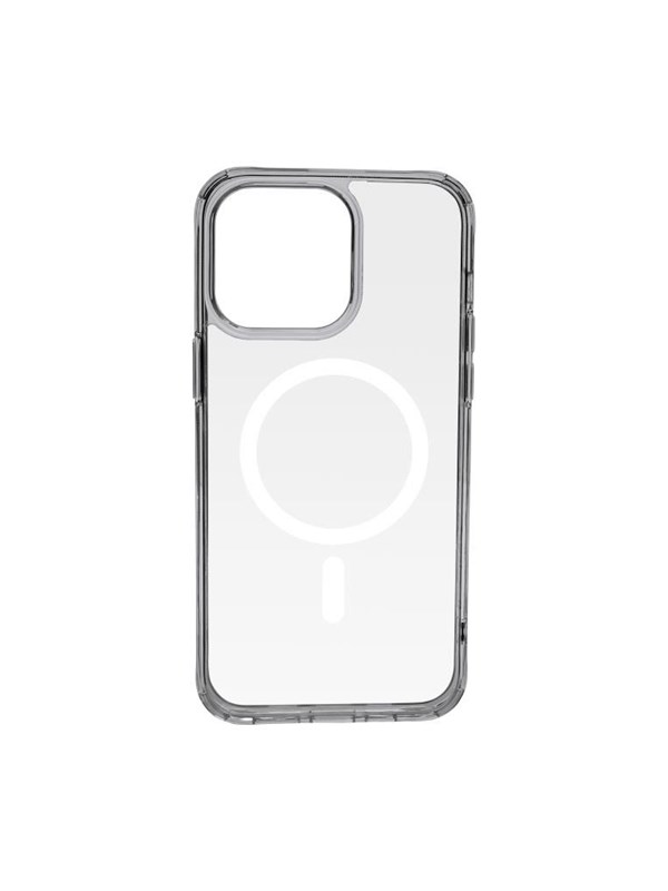 Pomologic Covercase Rugged for iPhone 15 Pro Max Clear W/Magsafe