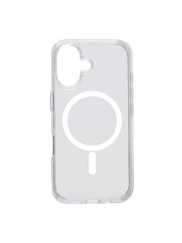 Pomologic Covercase Rugged for iPhone 16 Clear W/Magsafe
