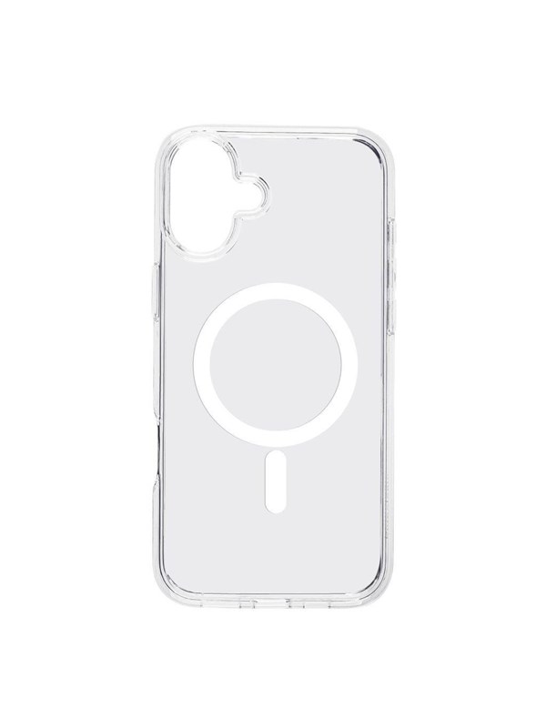 Pomologic Covercase Rugged for iPhone 16 Plus Clear W/Magsafe