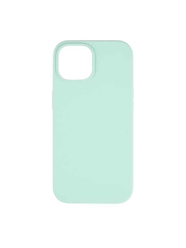 Pomologic CoverCase Silicone iPhone 15 Turquoise W/Magsafe