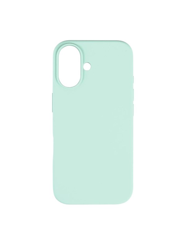 Pomologic CoverCase Silicone iPhone 16 Turquoise W/Magsafe