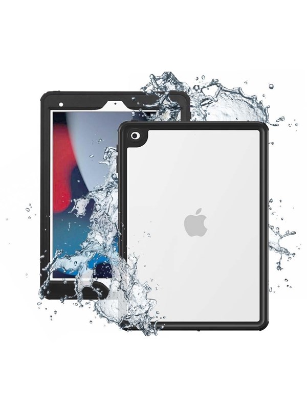 Armor-X Waterproof case for iPad 10.2 2020 Black/Clear