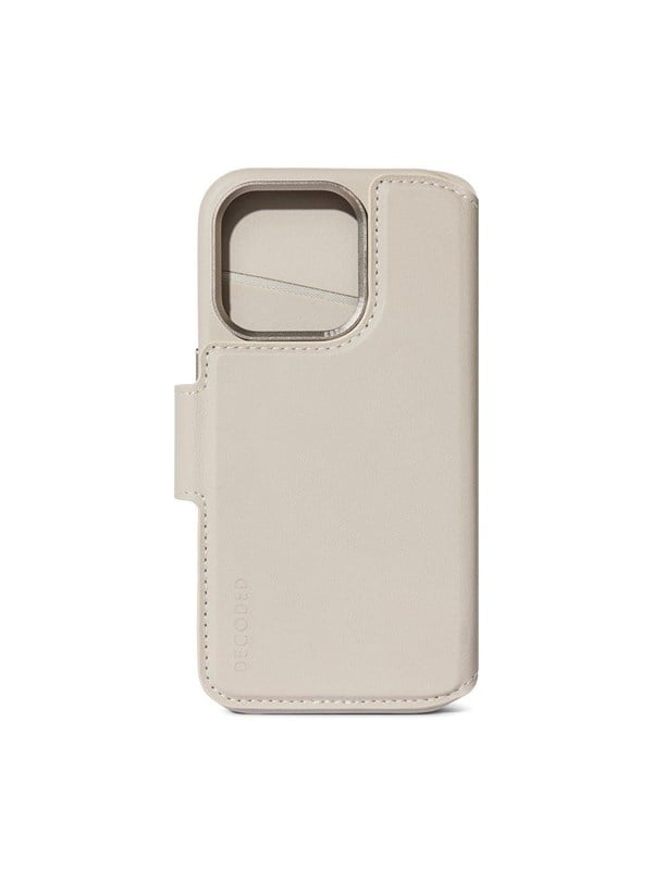 Decoded Leather Detachable Wallet for iPhone 13/14/15 Clay