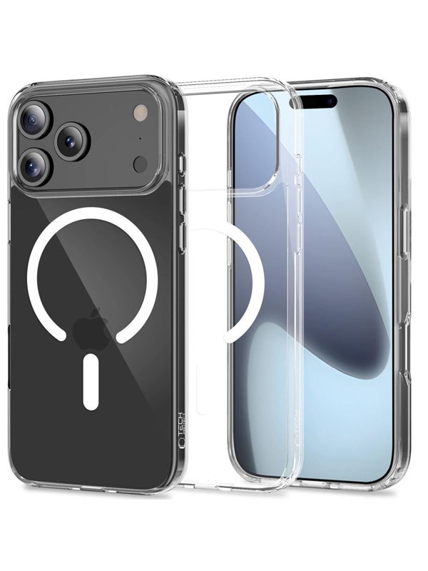 Tech-Protect FlexAir Hybrid MagSafe Case for iPhone 17 Pro Max - Clear