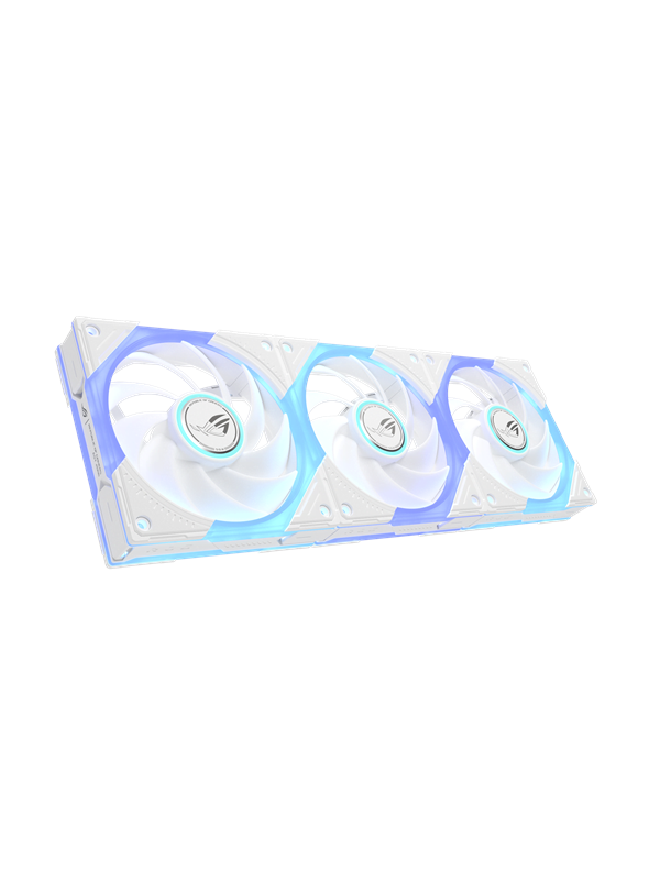 ASUS ROG EURUX GR120 ARGB White (3-pack) - Kotelotuuletin - 120mm - Valkoinen - 33 dBA