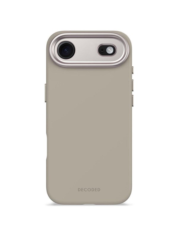 Decoded - AntiMicrobial Silicone Backcover for iPhone 17 Air - Soft Taupe