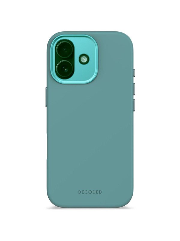 Decoded AntiMicrobial Silicone Backcover for iPhone 17 - Retro Blue