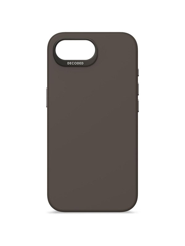 Decoded Back Cover Silicone for iPhone 16e - Charcaol