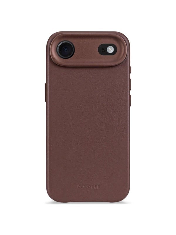 Decoded - Leather Backcover for iPhone 17 Air - Chocolate Brown