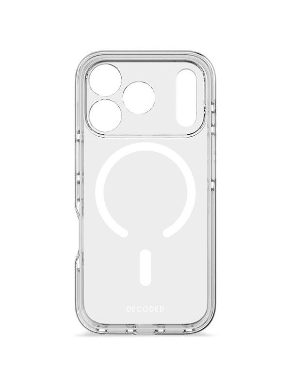 Decoded - DropTec Transparent Backcover for iPhone 17 Pro - Transparant