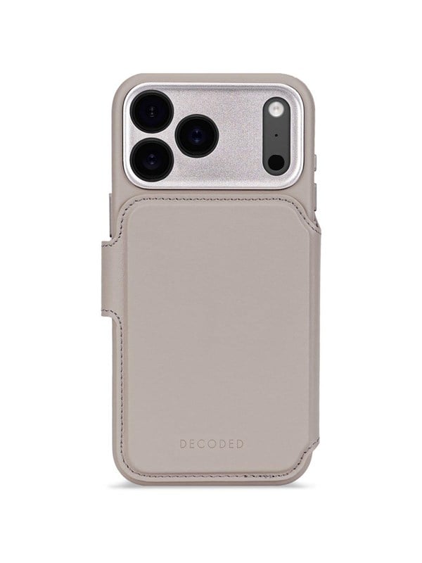 Decoded - Leather Detachable Wallet for iPhone 17 Pro Max - Solid Clay