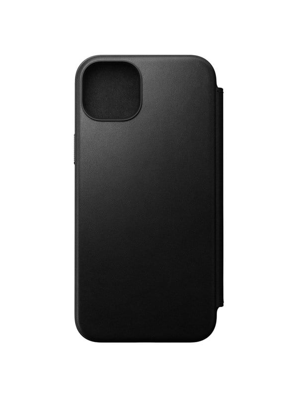 Nomad Modern Leather Folio - iPhone 15 Plus | Black | Leather