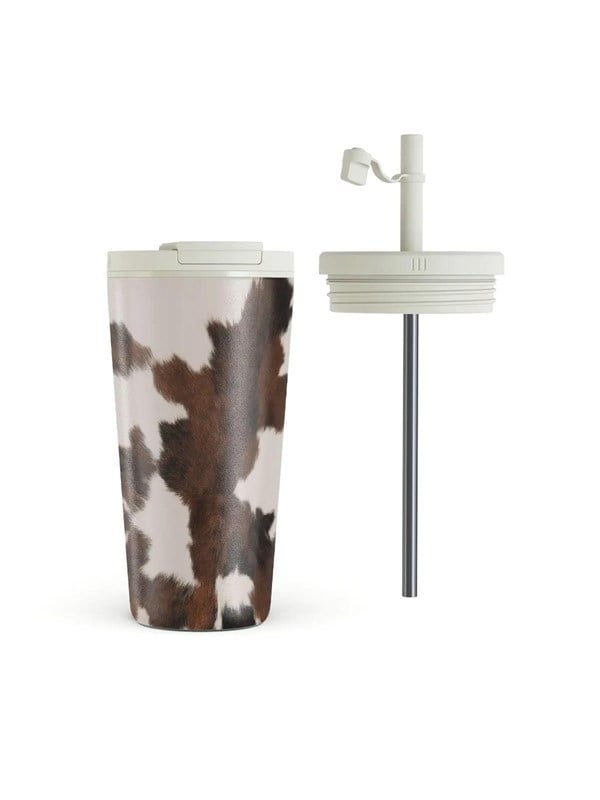 Burga Celestial - Travel Mug 500ml with Flap & Straw Set