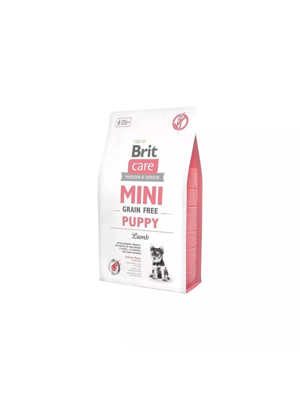Brit Care Mini Grain-Free Puppy Lamb - dry dog food - 2 kg