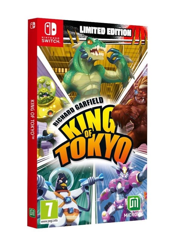 King of Tokyo (Limited Edition) - Nintendo Switch - Lautapeli