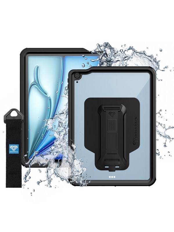 Armor-X iPad Air 11 M2/M3/M4 | IP68 Waterproof Shock & Dust Proof Case With Hands