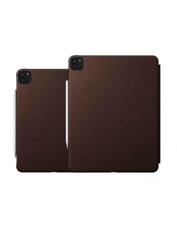 Nomad - Rugged Folio - iPad Pro 11 (4th Gen) | Rustic Brown Leather
