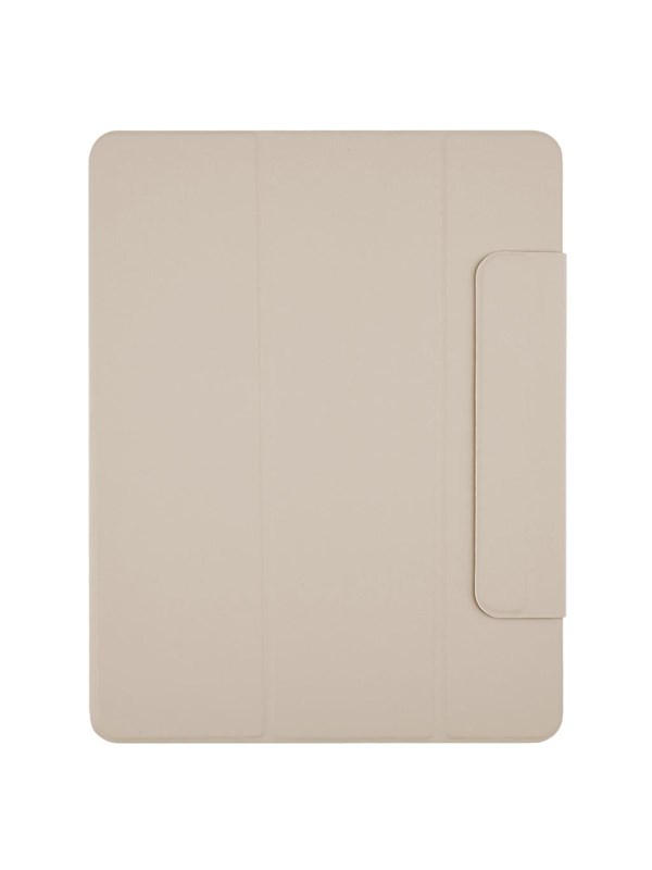 Pomologic BookCover w Mag iPad Air 13 M2/M3/M4 Ivory