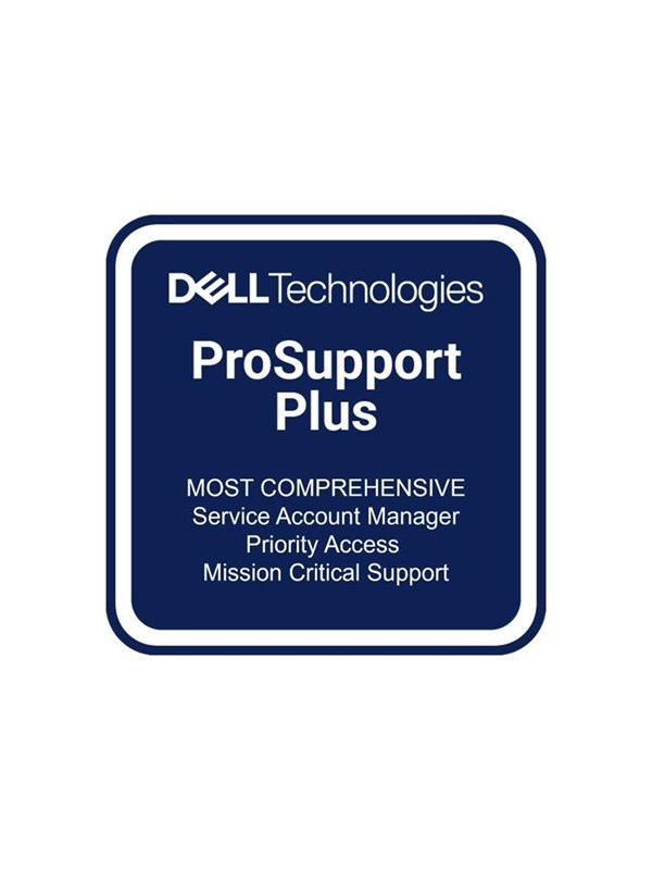 Dell Upgrade from 3Y Next Business Day to 3Y ProSupport Plus 4H Mission Critical - extended service agreement - 3 years - on-site