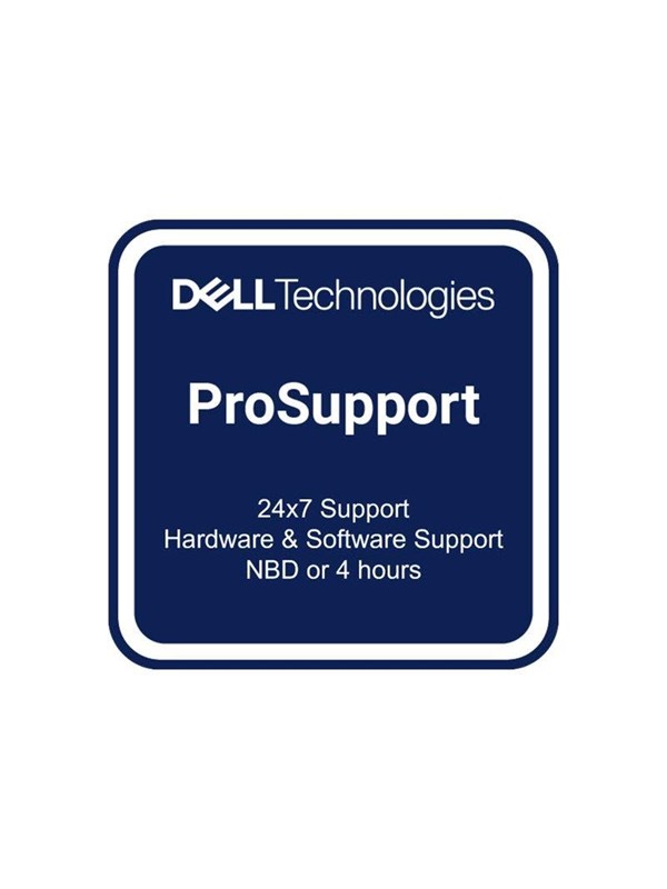Dell Upgrade from 3Y ProSupport for ISG to 3Y ProSupport 4H Mission Critical - extended service agreement - 3 years - on-site