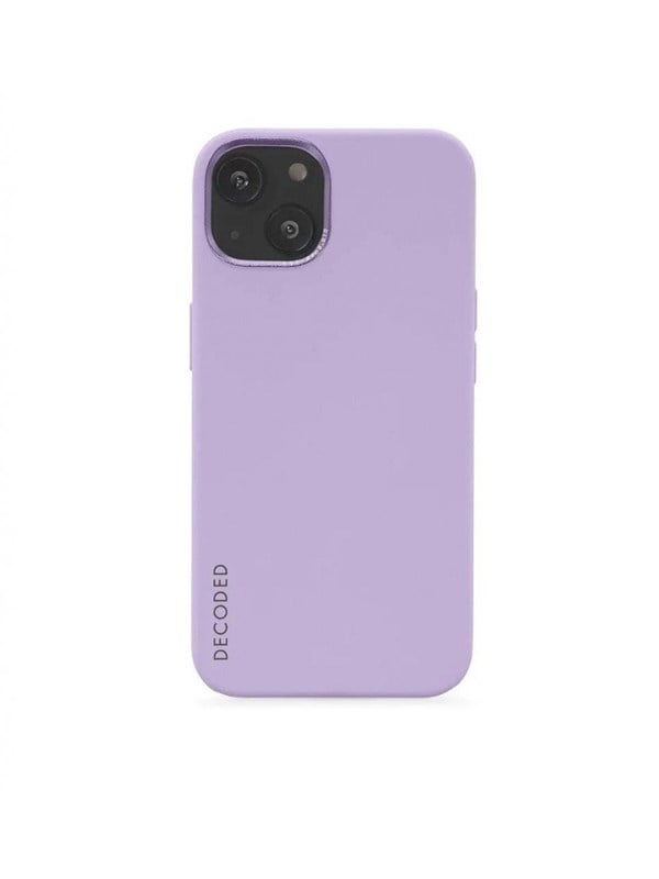Decoded Silicone Backcover for iPhone 13 Lavender