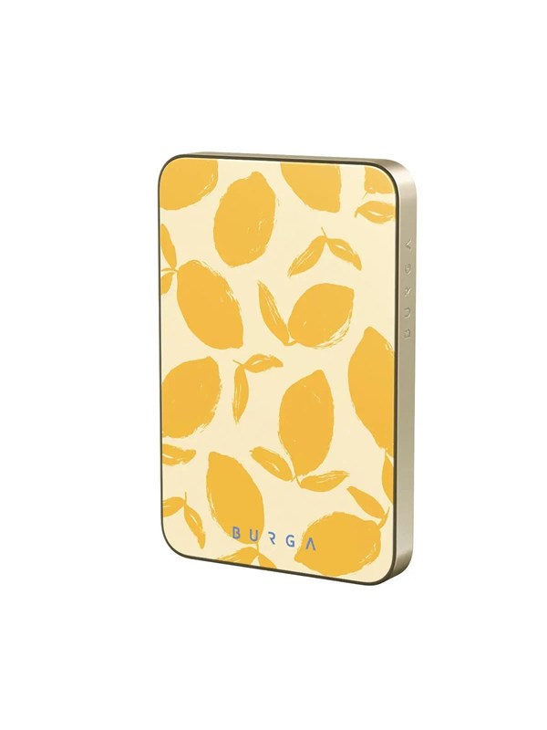Burga Lemon Tart - MagSafe Power Bank 5000 mAh Gold - 5000 mAh