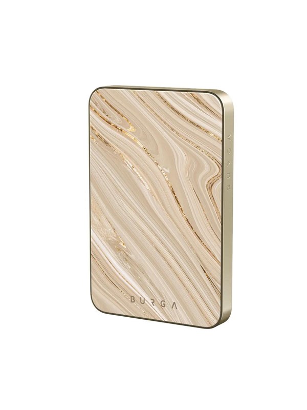 Burga Full Glam - MagSafe Power Bank 5000 mAh Gold - 5000 mAh