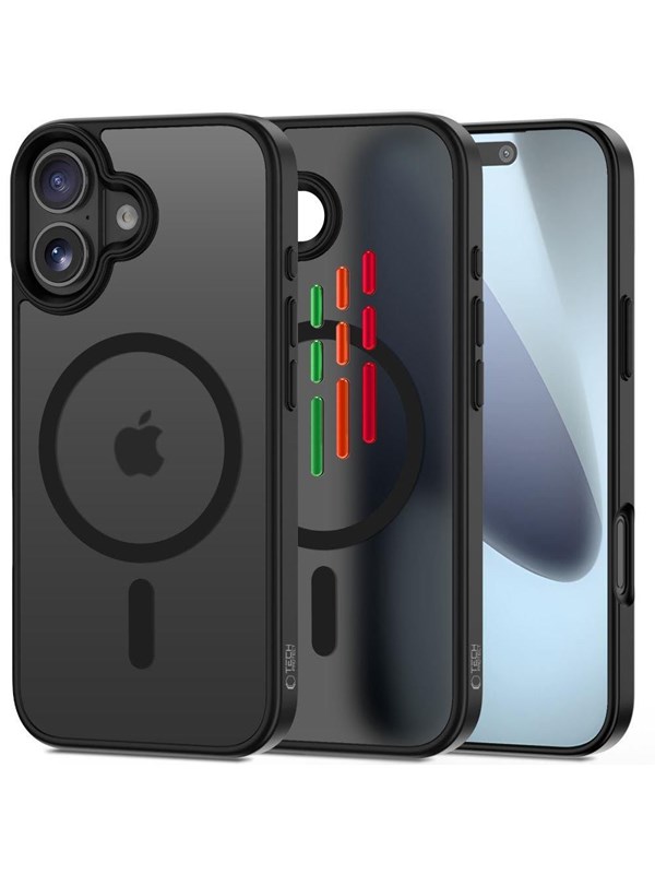 Tech-Protect MagMat XT 4-set MagSafe Case for iPhone 17 - matt black