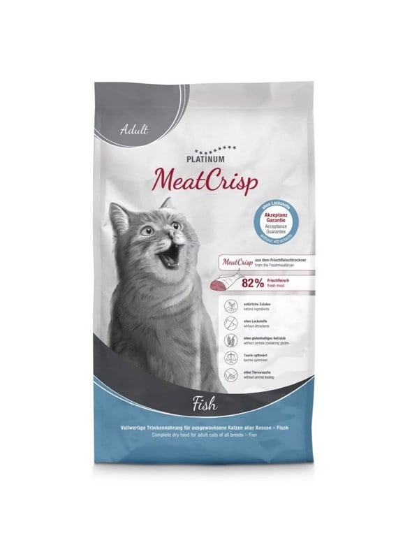 Platinum MeatCrisp Adult Fish - dry cat food - 1.5kg