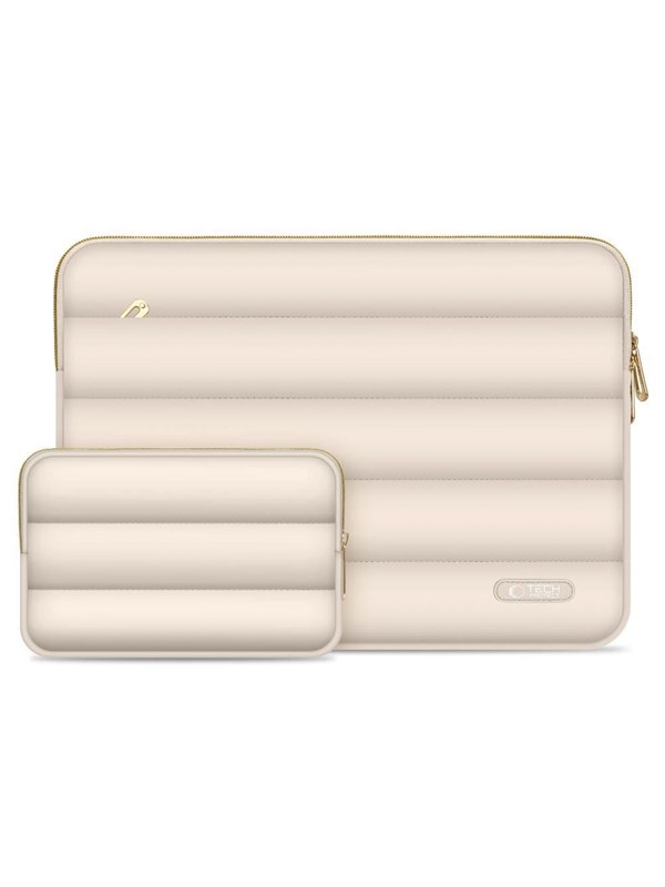 Tech-Protect Puffy Laptop Bag 15-16 - Beige