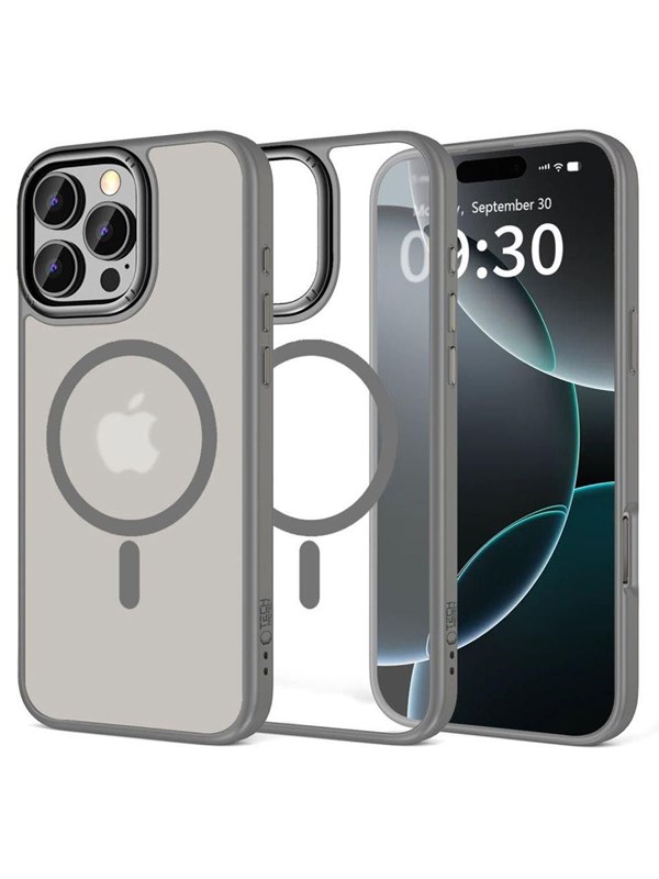 Tech-Protect MagEdge MagSafe Case for iPhone 16 Pro Max - Titanium