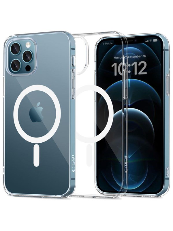 Tech-Protect FlexAir MagSafe Case for iPhone 12 / 12 Pro - Transparent