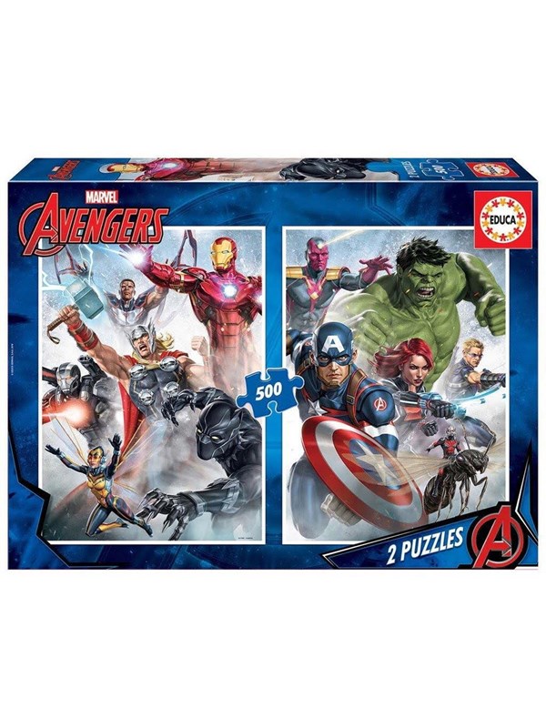 Educa 2x500 Avengers