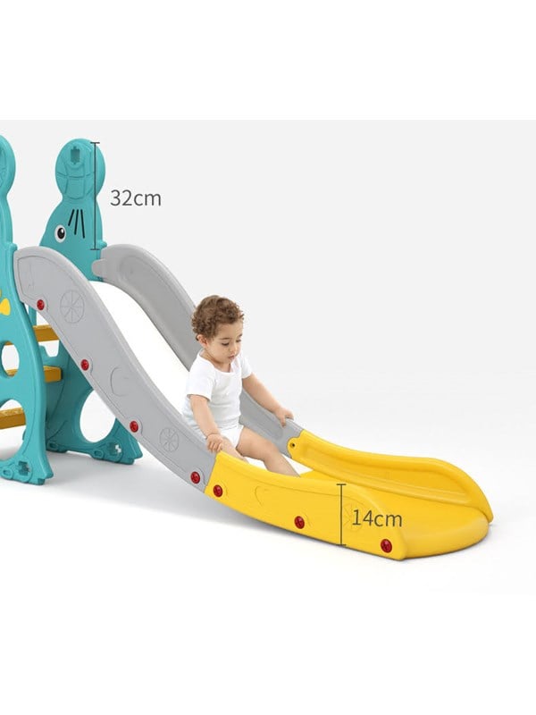 Elite Toys Kids Zone Merileijona-liukumäki ja koripallo