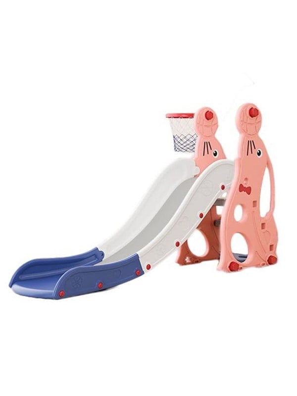 Elite Toys Kids Zone Merileijona-liukumäki ja koripallo