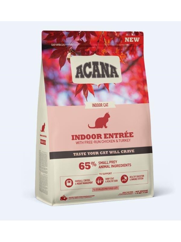 Acana - Indoor Entrë 4.5kg - Chicken and Turkey