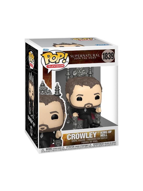 Funko! - POP Premium Supernatural S6 CrowleyKoH