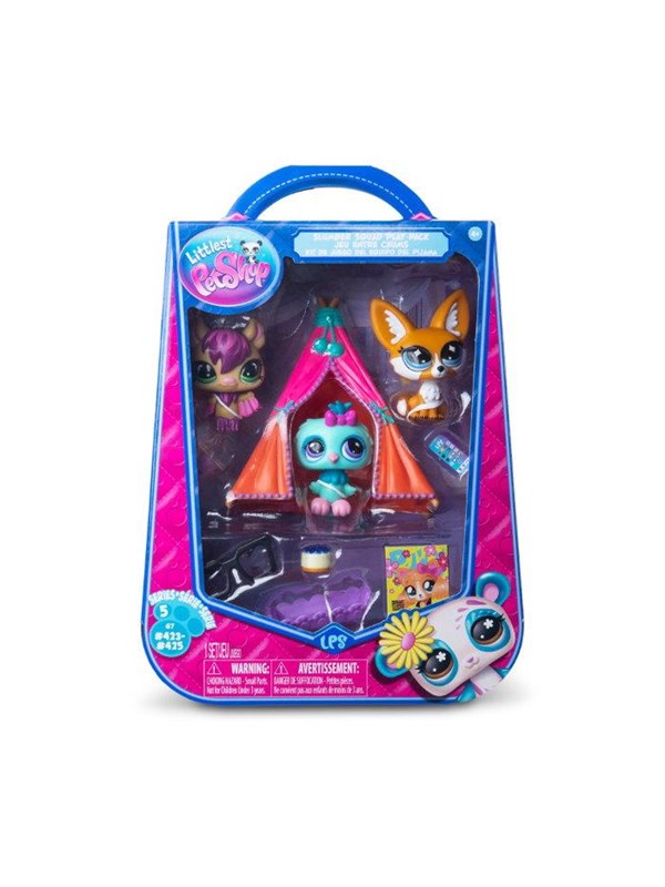 Little Live Pets Littlest Pet Shop Slumber Squad Play Pack