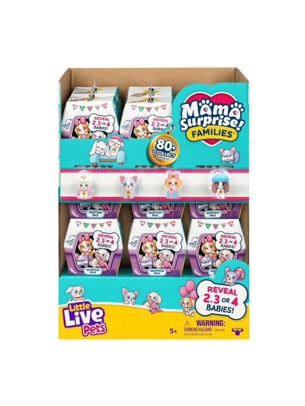 Little Live Pets MAMA SURPRISE FAM ADOPTION PK CDU