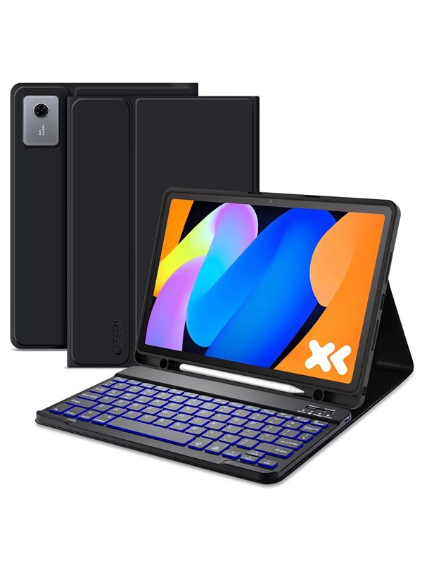 Tech-Protect SC Pen + Keyboard Case for Lenovo Idea Tab 11.0 TB-336 - Black