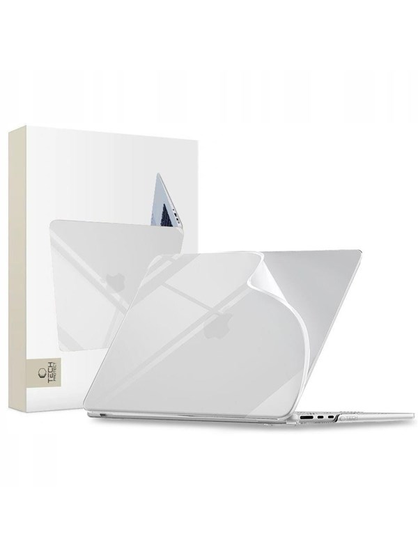 Tech-Protect Softshell Case for MacBook Air 15" 2023 / 2024 / 2025 / 2026 - Transparent