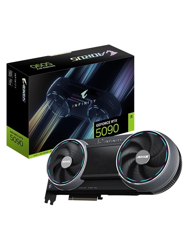 GIGABYTE GeForce RTX 5090 AORUS INFINITY - 32GB GDDR7 RAM - Näytönohjaimet