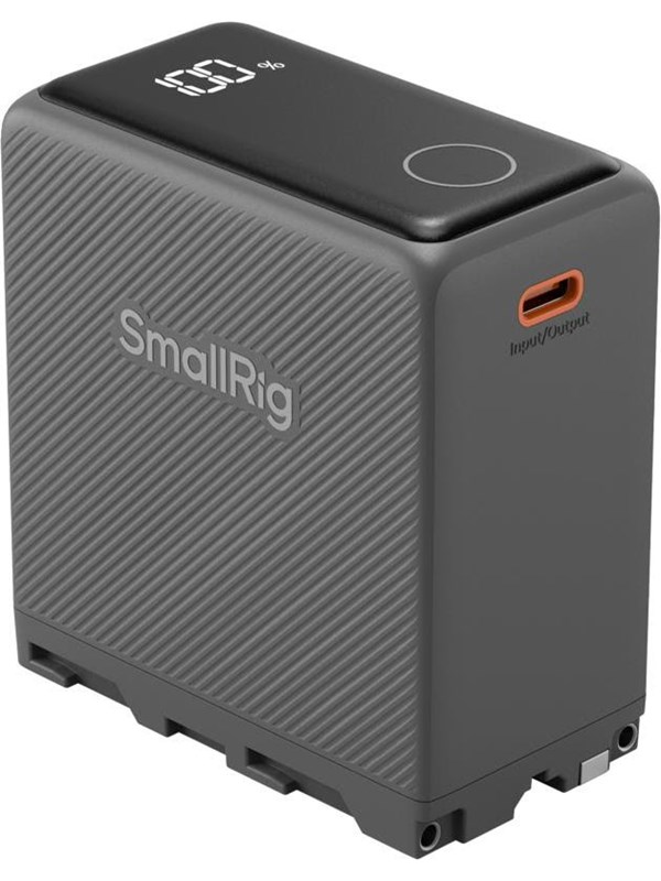 SmallRig 5729 USB-C Rechargable Camera Battery for NP-F970