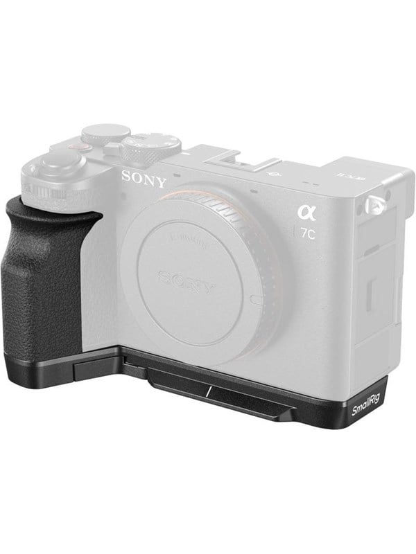 SmallRig 4797 L-Shape Mount Plate with Silicone Handle for Sony Alpha 7C II / Alpha 7CR