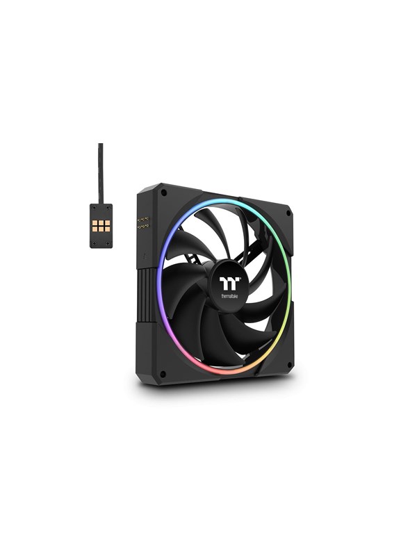 Thermaltake TS140 EX RGB PC Cooling Fan - Black (3pack) - Kotelotuuletin - 140mm - musta - 32 dBA