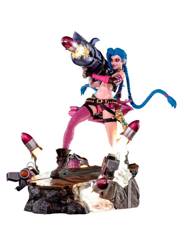 PureArts - League of Legends - Jinx 1/6 Scale Statue - Figuuri