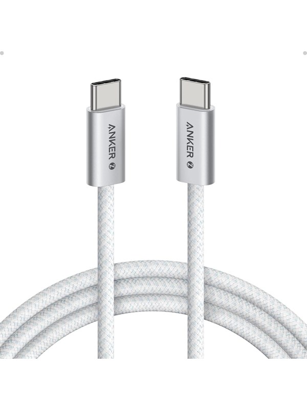 Anker Zolo USB-C to USB-C Cable (1.8m 240W) - White