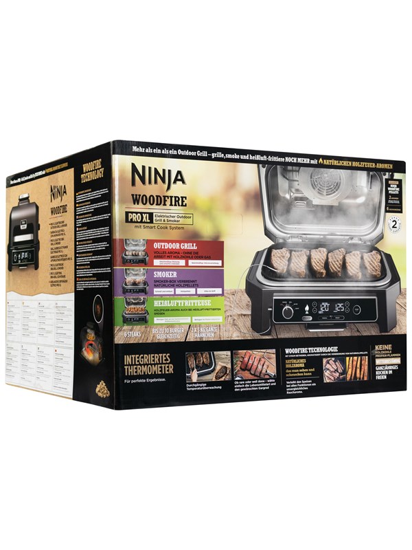 Ninja Woodfire Pro XL OG850 - Grey/Black
