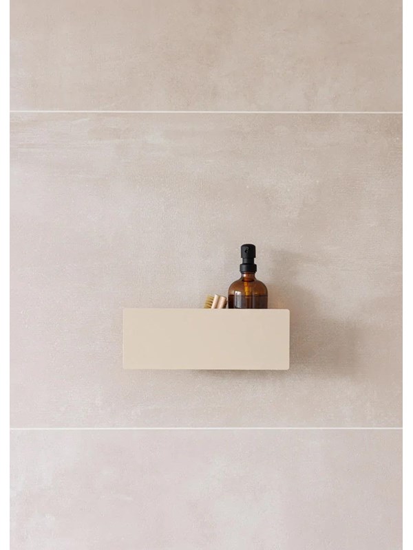 Metallbude Shea Suihkuhylly - Pieni - Cream