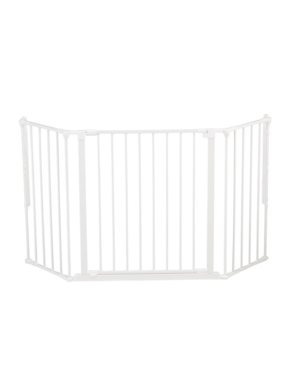 BabyDan Flex M sikkerhedsgitter hvid 90-146 cm